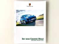 Porsche Cayenne Diesel 957 Prospekt Buch Broschüre MJ 2009 Niedersachsen - Seelze Vorschau