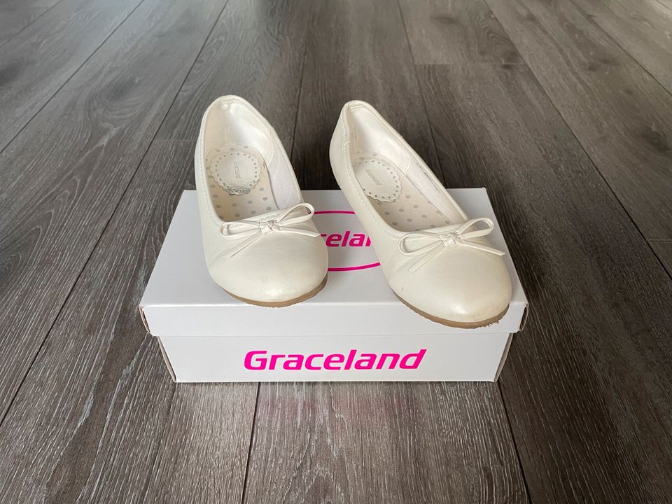 Schuhe von Graceland: Ballerinas in weiß | Größe 34 in Schwerin