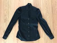 Gucci Bluse schwarz mit offenem Kragen (2) S Düsseldorf - Hafen Vorschau
