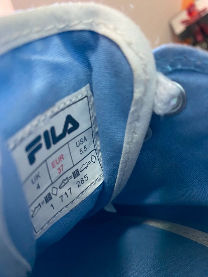 Fila Canvas Turnschuhe Damen Größe 37 in Saalburg-Ebersdorf