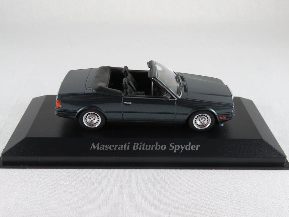 Maxichamps 940 123530 Maserati Biturbo Spyder in grünmet. 1:43 in Bad Abbach