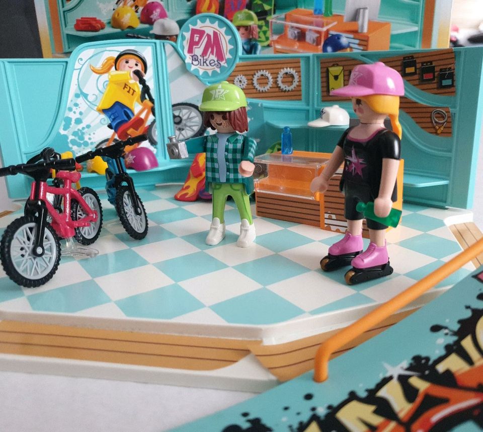 Playmobil City Life 9402 Skater-und Bikershop in Augsburg