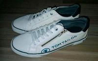 Tom Tailor Sneaker mit Logo Gr. 41 neuwertiger Zustand Schwerin - Schelfstadt Vorschau
