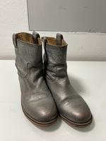 Belmondo Stiefeletten Silver Silber used Look Gr. 39 Hessen - Eltville Vorschau