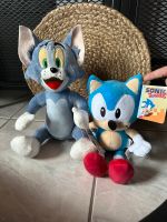 Sonic und Tom von Tom & Jerry Stofftiere Set Hessen - Lahnau Vorschau