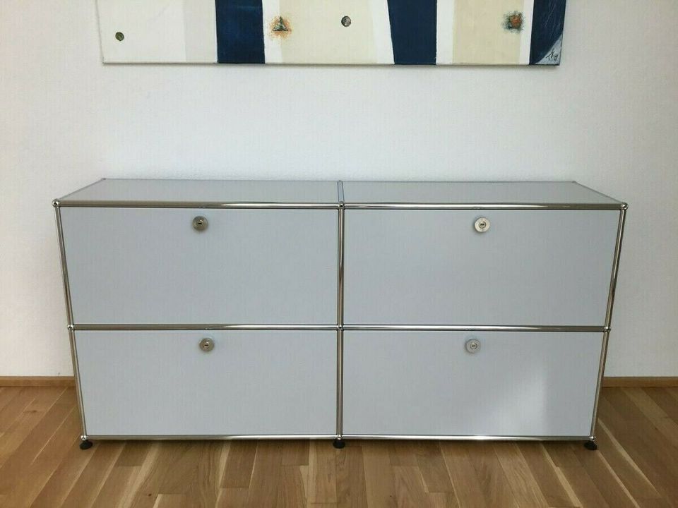 USM Haller Sideboard Lichtgrau 153x74x37cm Refurbished in Frankfurt am Main