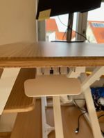 Höhenverstellbarer Schreibtischaufsatz aus nachhaltigem Holz Bayern - Ottobeuren Vorschau