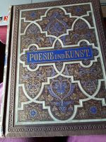 antikes Buch "Poesie und Kunst" Sachsen - Waldenburg Vorschau