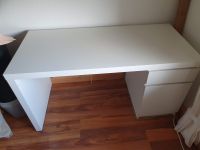 Ikea Schreibtisch Malm weiß neuwertig 140x65cm Saarland - Bexbach Vorschau