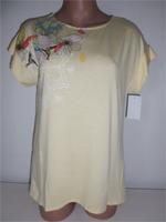 DESIGUAL Domingo Gr.M Damen Kurzarm T-Shirt Top sonnengelb Neu Sachsen - Groitzsch Vorschau