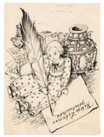 Kinderbuchillustration „Hitty“, Titelbild, Alfred Seidel Ricklingen - Wettbergen Vorschau