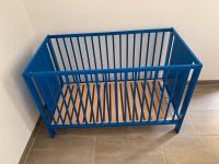 Babybett Ikea 60x120 blau Sachsen - Ottendorf-Okrilla Vorschau