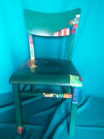 Stuhl, Hundertwasser Style, Handbemalt Nordrhein-Westfalen - Viersen Vorschau