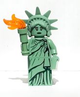 LEGO Minifigur Lady Liberty, Minifigure Series 6, selten Münster (Westfalen) - Centrum Vorschau