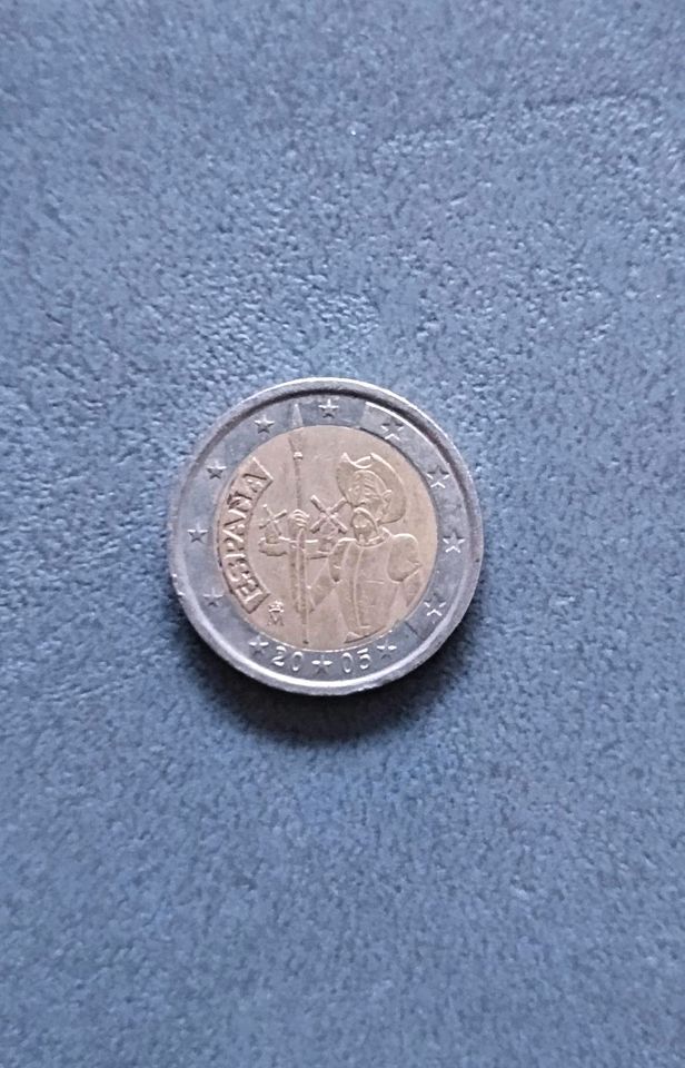 2€ Münze Spanien2005 in Stockelsdorf