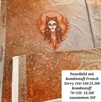 Panelbild mit Kombistoff French Terry 116×150 Kombistoff 76×150 Nordrhein-Westfalen - Hagen Vorschau