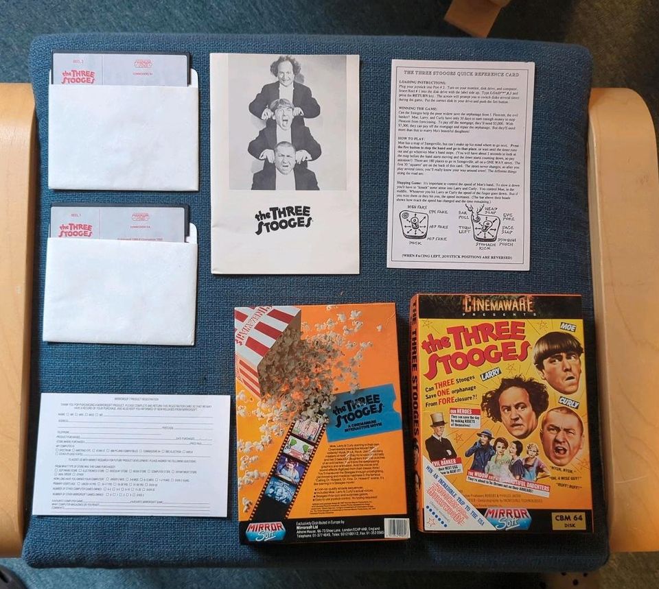 Commodore C64 C128 / The Three Stooges / Originalspiel in Mülheim (Ruhr)