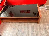 Holztisch mit glasplatte Niedersachsen - Holzminden Vorschau