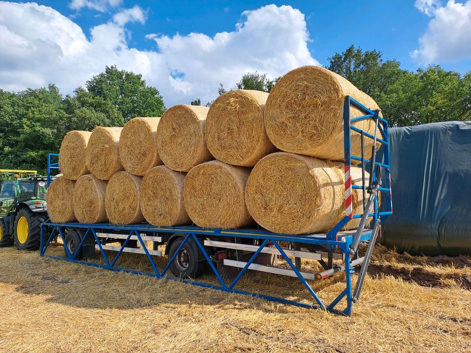 Strohwagen/Ballenwagen in Schapen