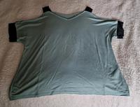 Damenshirt schulterfrei sehr hübsch gr. 40/42 grün blau Sachsen-Anhalt - Bad Schmiedeberg Vorschau