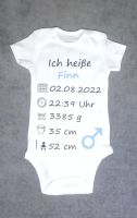 personalisierter Baby Body mit Name und den Geburtsdaten Rheinland-Pfalz - Koblenz Vorschau