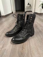 Zara Stiefel Damen schwarz 39 Bayern - Wiesentheid Vorschau