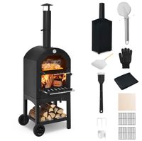 Pizzaofen Grillofen Holzbackofen Grillwagen Outdoor Tragbar Hessen - Bebra Vorschau