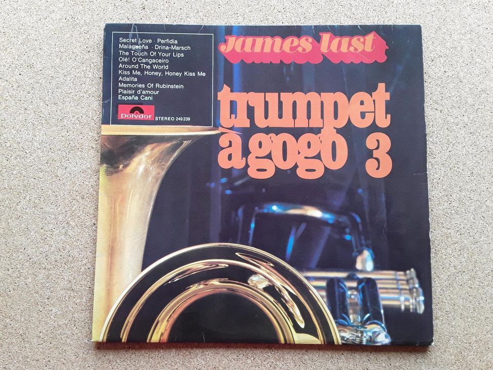 Lp James Last, trumpet à gogo 3 in Kleinblittersdorf