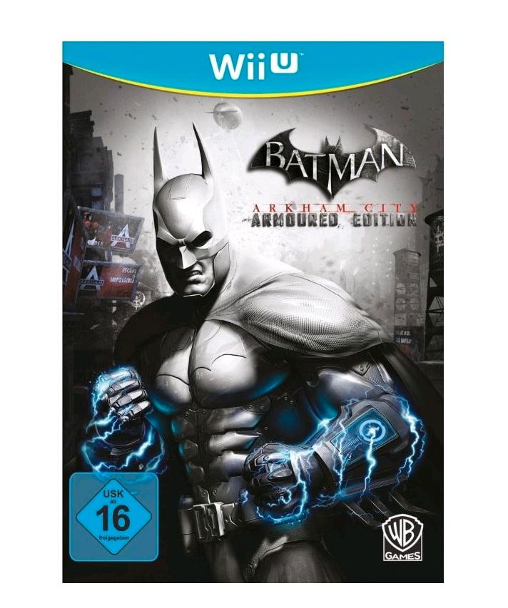 Batman Arkham City Armoured Edition Nintendo Wii U Spiel TOP OVP in Berlin