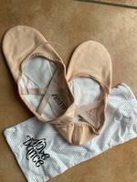 Ballettschuhe rosa Leinen geteilte Sohle - NEU - Gr 38 Brandenburg - Großbeeren Vorschau