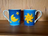 2x Becher Tasse Cha Cult Chacult Sonne & Mond Fine Bone China Wurster Nordseeküste - Wremen Vorschau