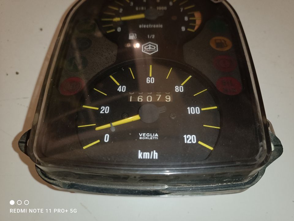 Piaggio Vedspa COSA 2 Tachometer, Cockpit, Armatur, ABS-Anzeige in Pfinztal