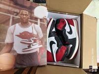 Jordan 1 Retro High OG Black Toe Reimagined EU41 US8 Hessen - Darmstadt Vorschau