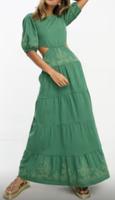 Grünes Kleid von ASOS in Gr. 34 Niedersachsen - Lüneburg Vorschau