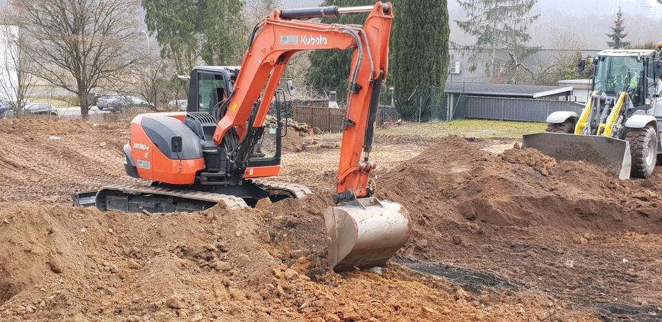 Baggerarbeiten Wurzelentfernung Poolaushub Abbrucharbeiten in Völklingen