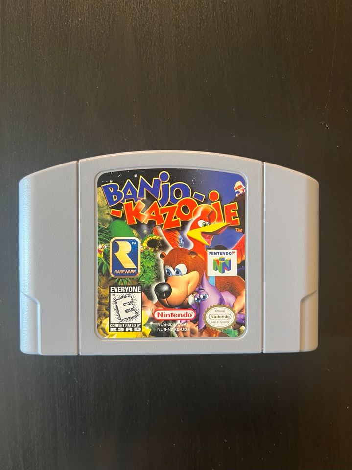 Banjo-Kazooie 1.0 US Nintendo 64 NTSC-U + Box in Dresden
