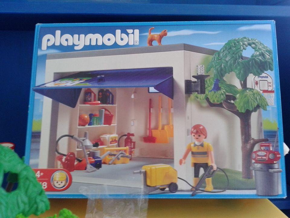 Playmobil Garage Playmobil 4318 mit OVP u. Montageschlüssel in Krefeld