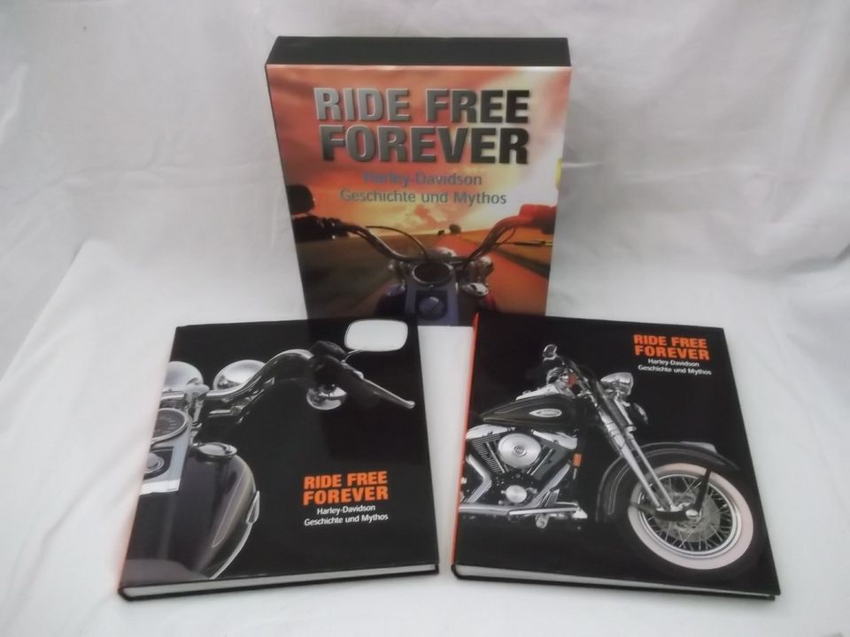 Harley Davidson ride free forever HD wie NEU Oluf Zierl Rebmann in Kappel-Grafenhausen