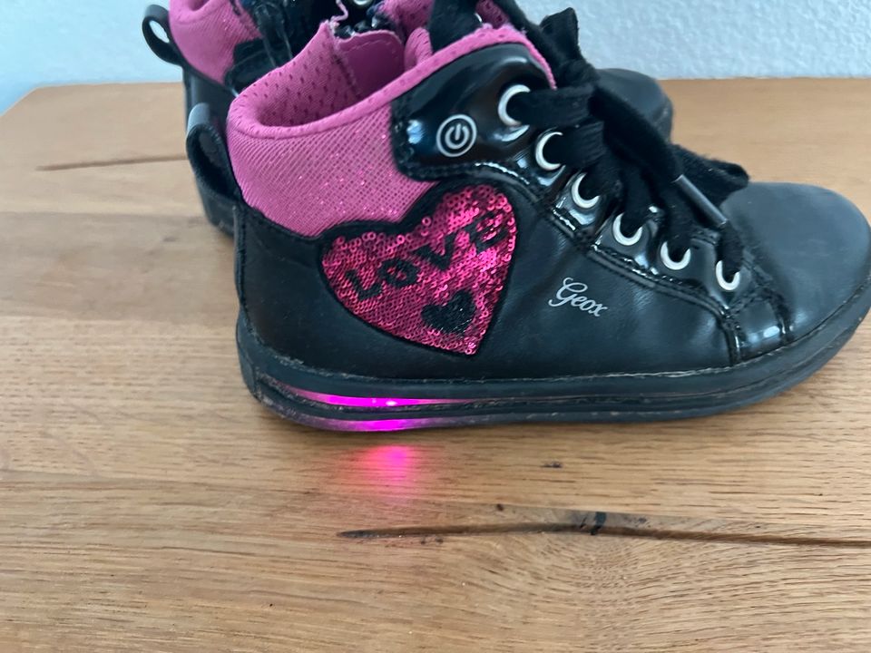 Geox blinkschuhe love Größe 30 in Gaggenau