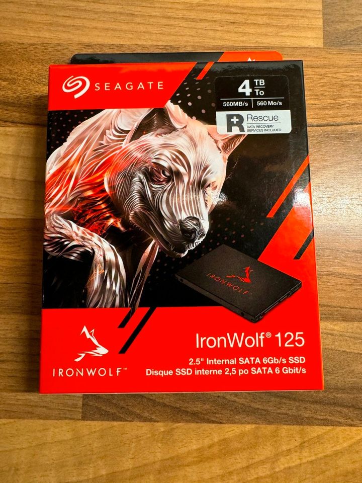 Seagate Ironwolf 125 SSD 4TB NAS SATA in Frankfurt (Oder)