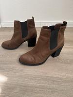 Stiefeletten braun Wildlederoptik Gr. 39 Häfen - Bremerhaven Vorschau