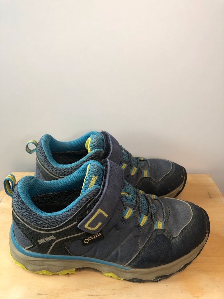 Meindl Medoro jr. gtx Wanderschuhe, blau/grün in Nürtingen