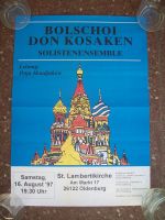 BOLSCHOI DON KOSAKEN POSTER 1997 OLDENBURG Konzert / Russland Mitte - Tiergarten Vorschau