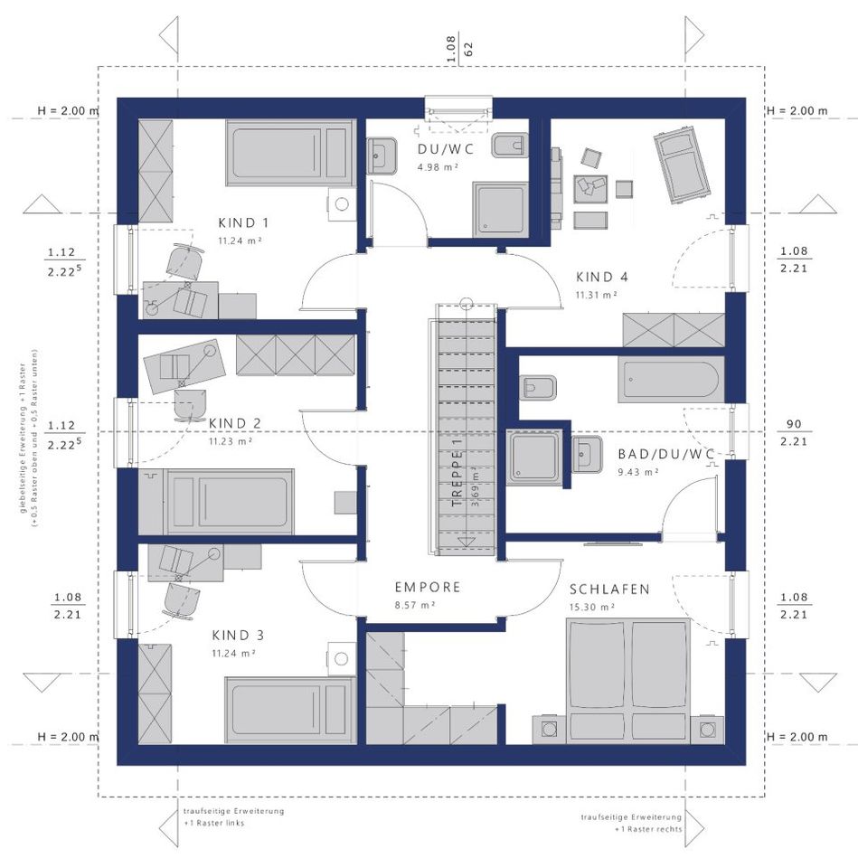 Bestpreisgarantie bei Bien-Zenker - Ihr Traumhaus mit viel Platz in super Lage ! in Weiskirchen