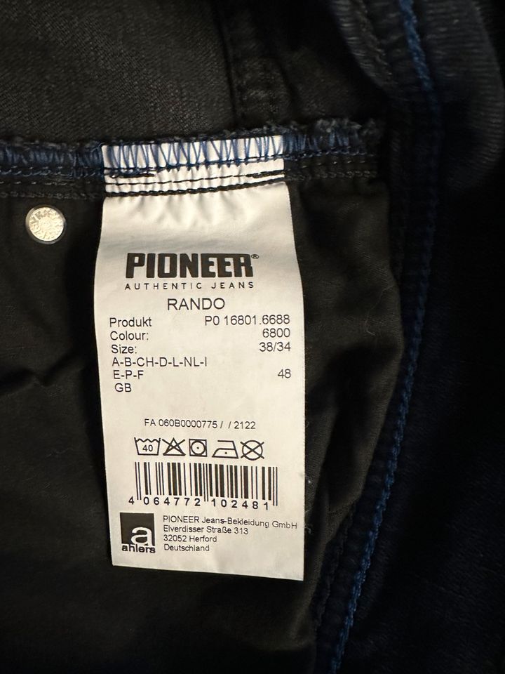 Jeans | Pioneer | Rando | Grösse 38/34 in Bad Liebenstein