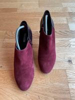 GEOX Rot farbene Leder/ Wildleder Stiefeletten Größe 38 Rheinland-Pfalz - Trierweiler Vorschau