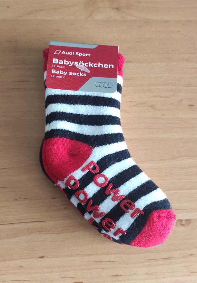 2 Paar Audi - Babysocken - NEU ungetragen! Größe 16-18 in Dresden