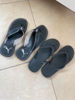 Puma  echt Leder Schlappen Gr. 42, Tribort Gr. 40 , Flip Flops Nordrhein-Westfalen - Unna Vorschau