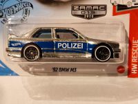 Hot Wheels '92 BMW M3 Polizei - 2020 Zamac - OVP Niedersachsen - Wolfsburg Vorschau