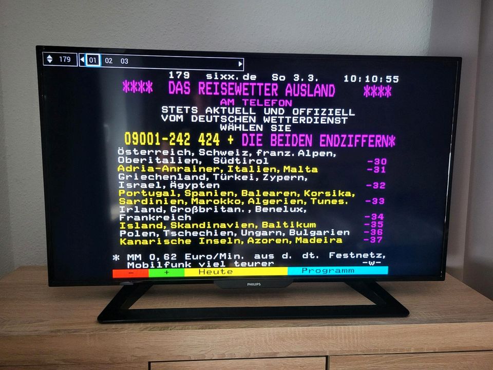 Philips Fernseher 40 Zoll - Flachbildfernseher - TV in Immenstaad
